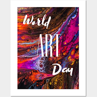 World Art Day Posters and Art